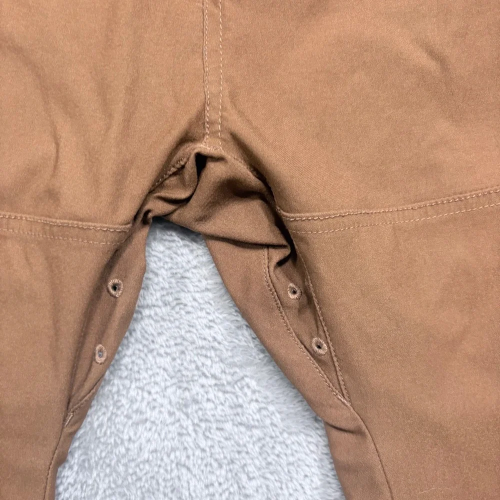 Prana Zion Hiking Pants Mens 40x30 Brown‎ Slim Fit Stretch Cargo Outdoor